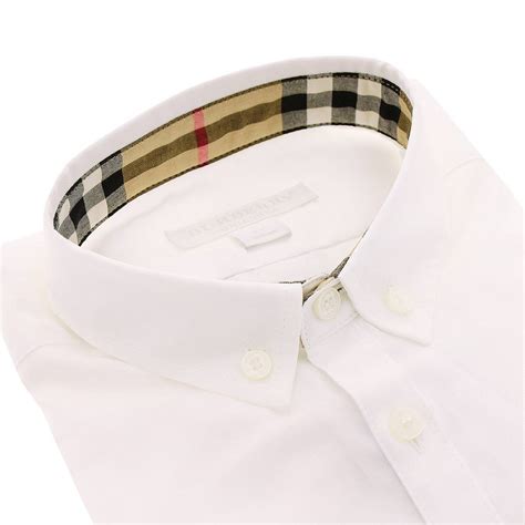 camicia burberry brit bianca|Burberry Camicia.